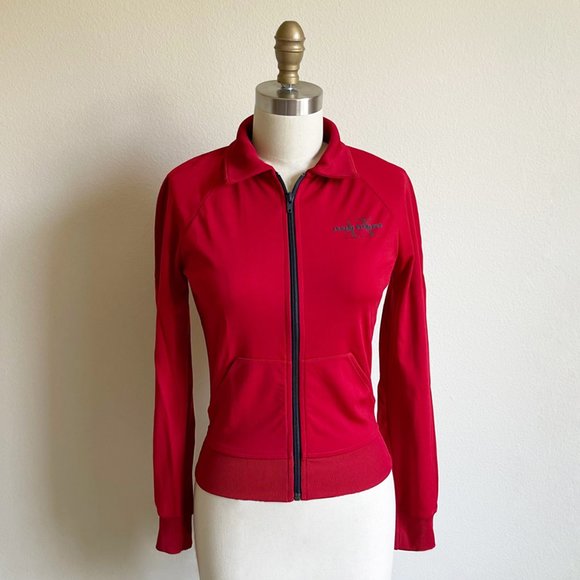 A/X Armani Exchange Red Logo Track Jacket - Picture 1 of 7